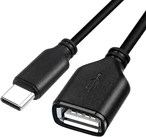 Slim USB C to USB A Female 30ft Cable, Long USB2.0 Cable USB A to Type C (NOT Fast Charging) Long USB2.0 Cable Data for PS5, Keyboard, Mouse and More! The Wire Diameter is 2.8 MM