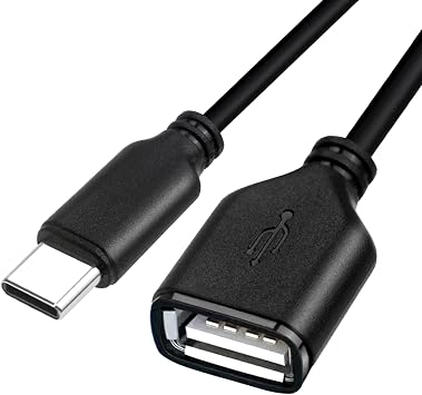 Slim USB C to USB A Female 30ft Cable, Long USB2.0 Cable USB A to Type C (NOT Fast Charging) Long USB2.0 Cable Data for PS5, Keyboard, Mouse and More! The Wire Diameter is 2.8 MM