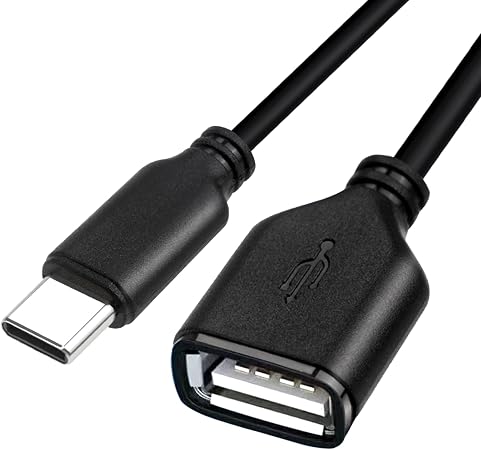 Slim USB C to USB A Female 30ft Cable, Long USB2.0 Cable USB A to Type C (NOT Fast Charging) Long USB2.0 Cable Data for PS5, Keyboard, Mouse and More! The Wire Diameter is 2.8 MM