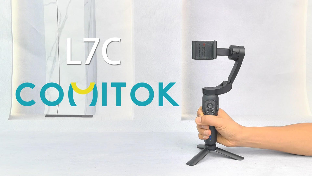 COMITOK L7C Pro, Gimbal stabilizer for iPhone, Phone | Phone Accessori - Image 8