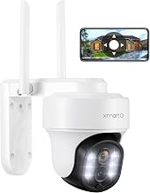 xmartO 10X Zoom Dual Lens PTZ Home Security Camera - Image 1