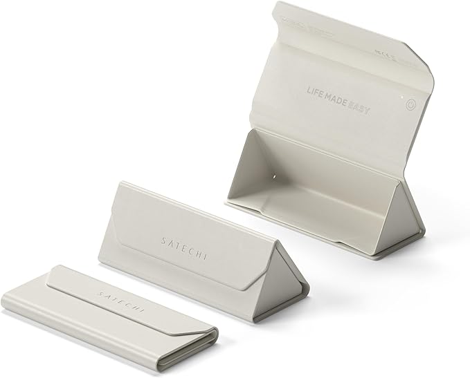 Satechi FindAll Smart Glasses Case with Find My, Foldable & Portable, Wireless Rechargeable, Loud Audible Left-Behind Alerts