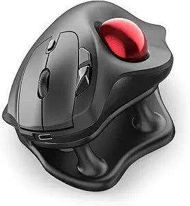 Nulea Wireless Trackball Mouse Ergonomic 21.7 Tilt Stand Thumb Control