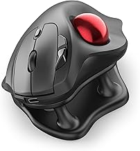 Nulea Wireless Trackball Mouse Ergonomic 21.7 Tilt Stand Thumb Control - Image 1