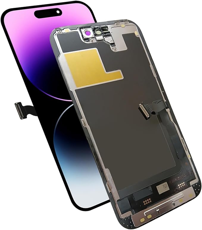 DIGI4U LCD for iPhone 14 Pro Screen Replacement, LCD Display Assembly with Clear Vision & Stable Temperature, with Repair Tools for iPhone 14 Pro(A2890, A2650, A2889, A2892)