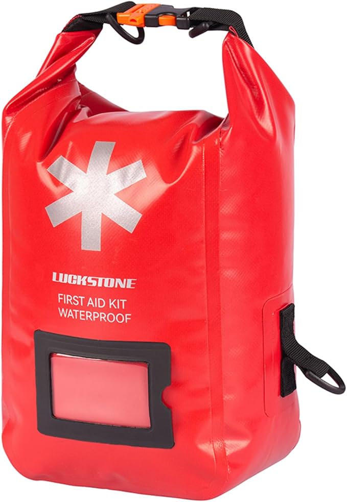 Empty First Aid Kit Dry Bag, Waterproof Medical Pouch Storage Bag for Emergency, for Outdoor Camping Drifting Hiking (5L)
