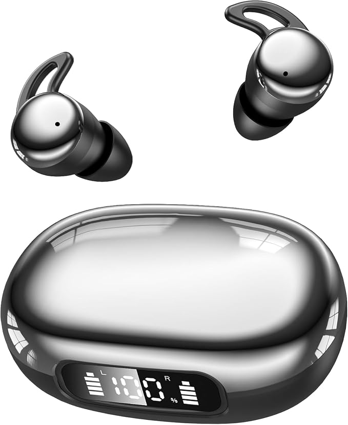 Paekole Sleep Earbuds for Side Sleepers, Ultra Small Noise Cancelling Buds
