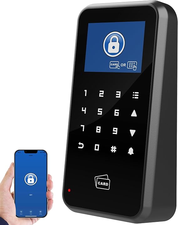 UHPPOTE WiFi Access Control Keypad 2.4-inch Display Touch Keypad 125khz