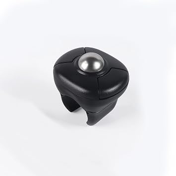 Dual-Mode Ring Trackball Mouse, Wireless Finger Mouse Bluetooth 5.0 + 2.4G USB, Rechargeable, Compatible with Windows/Android/Mac/iOS, PowerPoint/Keynote Presentation Remote for Phone/Tablet/Laptop