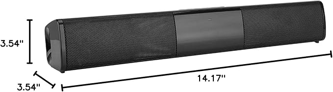 JTLB TV Home Soundbar, Stereo Surround Speakers for Improved Audio Experience