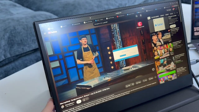 13.3Inch Portable Monitor, 60Hz, 100% sRGB, FHD 4K(3840×2160)