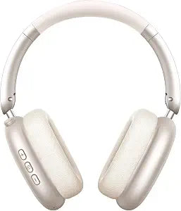 Wentronic Y01 Wireless Noise Canceling Headphones Bluetooth 5.3 Over Ear Headphones with Microphone, Hi-Res Audio, 48H Playtime, Foldable Comfortable Earpads,Compatible with iOS,Android,PC, Starlight