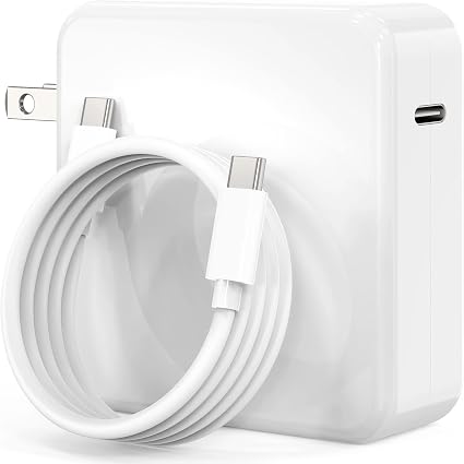 61W USB C Charger Power Adapter Compatible with MacBook Pro 13 Inch/12 Inch,2021, 2020, 2019, 2018, 2017, 2016 for Mac Book,MacBook Air 13/12 Inch,Type C Power Cord Supply