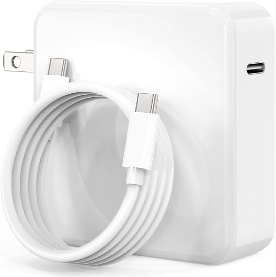 61W USB C Charger Power Adapter Compatible with MacBook Pro 13 Inch/12 Inch,2021, 2020, 2019, 2018, 2017, 2016 for Mac Book,MacBook Air 13/12 Inch,Type C Power Cord Supply