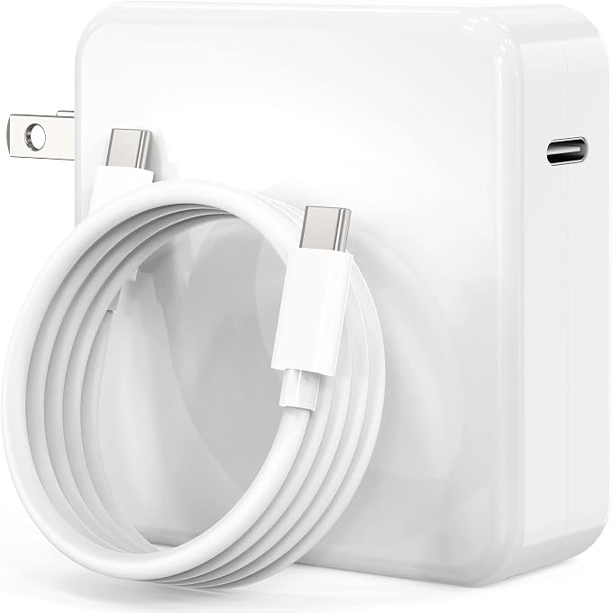 61W USB C Charger Power Adapter Compatible with MacBook Pro 13 Inch/12 Inch,2021, 2020, 2019, 2018, 2017, 2016 for Mac Book,MacBook Air 13/12 Inch,Type C Power Cord Supply