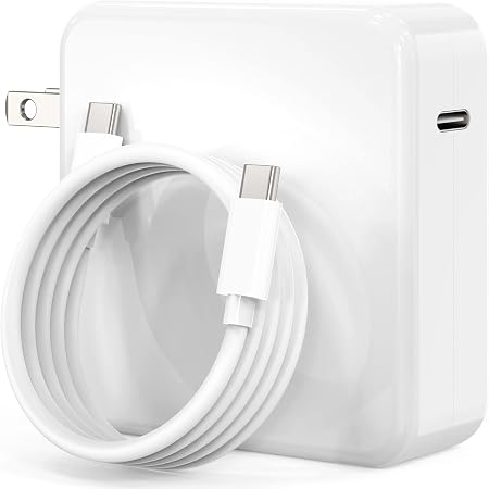 61W USB C Charger Power Adapter Compatible with MacBook Pro 13 Inch/12 Inch,2021, 2020, 2019, 2018, 2017, 2016 for Mac Book,MacBook Air 13/12 Inch,Type C Power Cord Supply