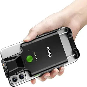 Eyoyo Bluetooth 1D 2D QR Back Clip Phone Barcode Scanner Wireless