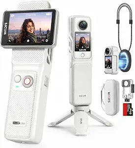 SJCAM C400 4K Action Vlogging Camera with 7H Long Recording,POV cam