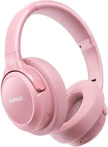 BERIBES Bluetooth Headphones Over Ear Wireless HiFi Stereo Headsets 65H 6EQ