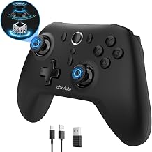 abxylute C6 Wireless PC Controller, Bluetooth Game Controller -1000Hz Polling Rate- Hall Effect Joystick for Windows PC, Switch 1&2, Steam Deck, Android TV/Mobile, iOS, MAC &Tesla Vibration Turbo Lightweight - Image 1