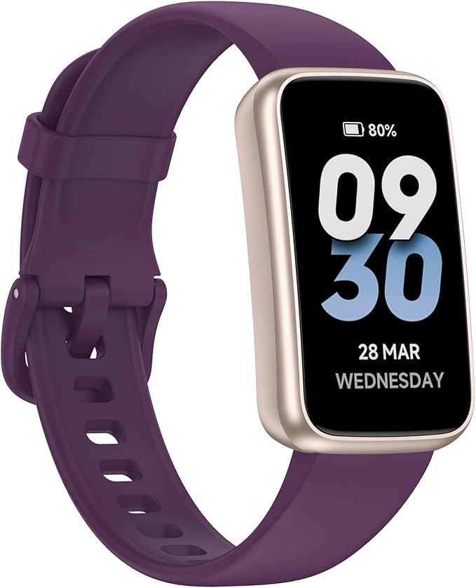 Long Battery Pedometer Watch 14 Days Battery Life, Slim Design No App/Phone Required Fitness Tracker, 50 Meters Waterproof Smart Watch, Heart Rate & Blood Oxygen Monitor Step Counter for Men Women