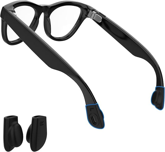 Eyeglass Ear Grip Compatible with Ray-Ban Meta Wayfarer/Skyler/Headliner & Gen 2 Smart Glasses Accessories, Anti-Slip Silicone Elastic Eyeglasses Retainers for Rayban Gen 2 Smart glasses