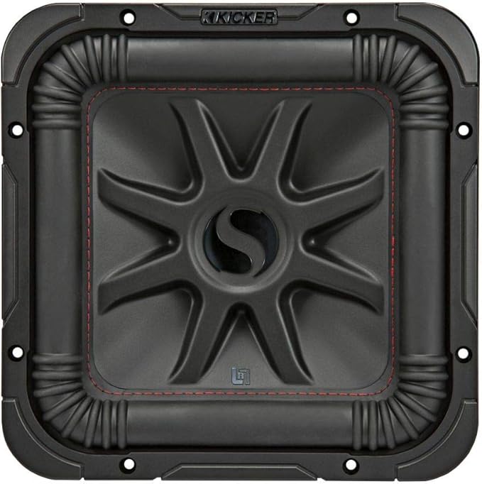 KICKER 45L7R104 L7R 10-Inch (25cm) Subwoofer, Dual Voice Coil, 4-Ohm