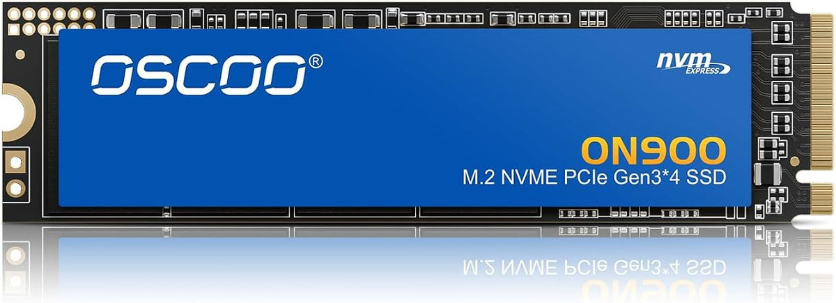 1TB PCIe Gen3.0x4 NVMe SSD, M.2 2280 3D TLC, Up to 3500MB/s