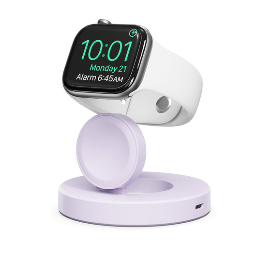 RUXELY Magnetic Charger 5W for Apple Watch 11,USB C Foldable Charging Dock