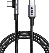 UGREEN 100W Right Angle USB C Cable, Fast Charging Cable, 10ft - Image 1