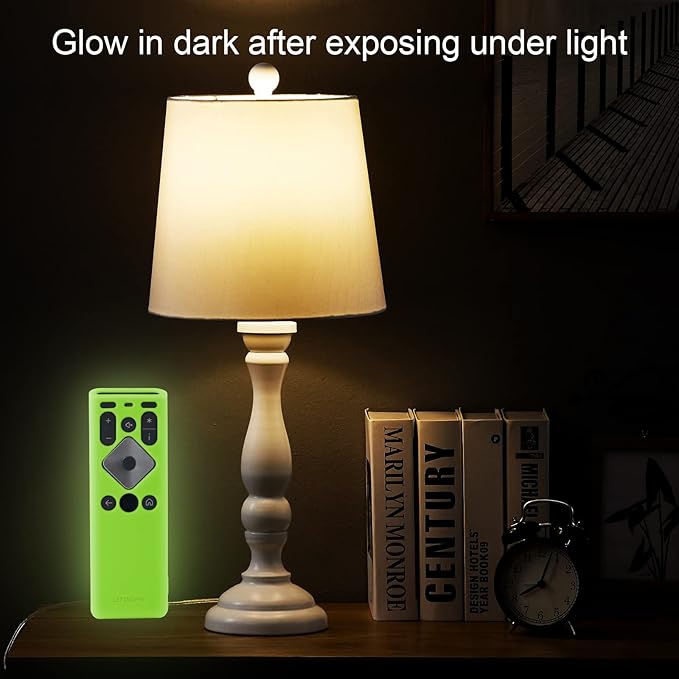LEFXMOPHY XR16 Remote Case for Xfinity Comcast XR16 Voice Remote Control for Flex Streaming Device Green Protector Glow in Dark