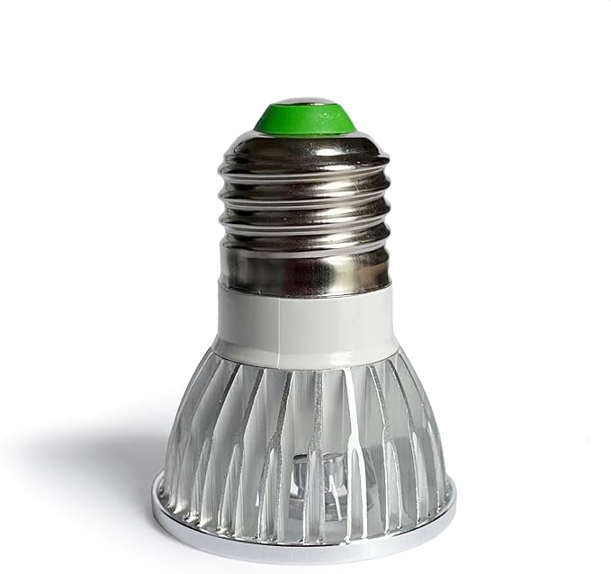 940nM IR Illuminator, E26 E27 Infrared Spotlight Light Bulb Lamp 9W (3 High Power 3Watt LED), 45°, to Enhance Night Vision of IR Cameras, for CCTV Clear Surveillance Images at Night (940nm)