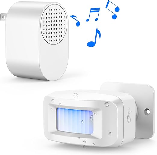 Driveway Alarms Wireless Outside, Weatherproof Motion Sensor Alarm System