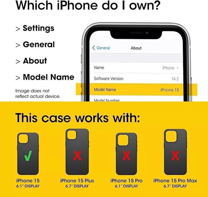 OtterBox SYMMETRY SERIES Case for iPhone 15, iPhone 14 and iPhone 13 -Stardust