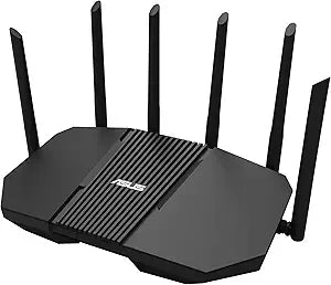 ASUS RT-BE90U WiFi 7 Router - Tri-Band (6GHz), 9.4 Gbps, 2.5G WAN, Mesh