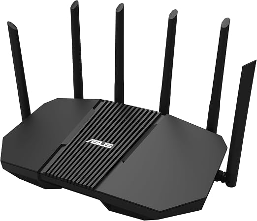 ASUS RT-BE90U WiFi 7 Router - Tri-Band (6GHz), 9.4 Gbps, 2.5G WAN, Mesh