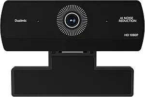 Webcam for PC, HD 1080P USB Plug-and-Play Computer Web Camera, High Definition Webcam for Desktop Laptop, Ideal for Online Class, Video Conference, Live Streaming & Gaming