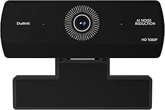 Webcam for PC, HD 1080P USB Plug-and-Play Computer Web Camera, High Definition Webcam for Desktop Laptop, Ideal for Online Class, Video Conference, Live Streaming & Gaming