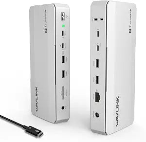 WAVLINK Intel EVO Certified Thunderbolt 5 Dock, 120Gbps, 140W PD, 8K
