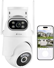 Kittyhok Home Security Camera System Wireless, Dual Lens 2K Outdoor Cameras - Image 1