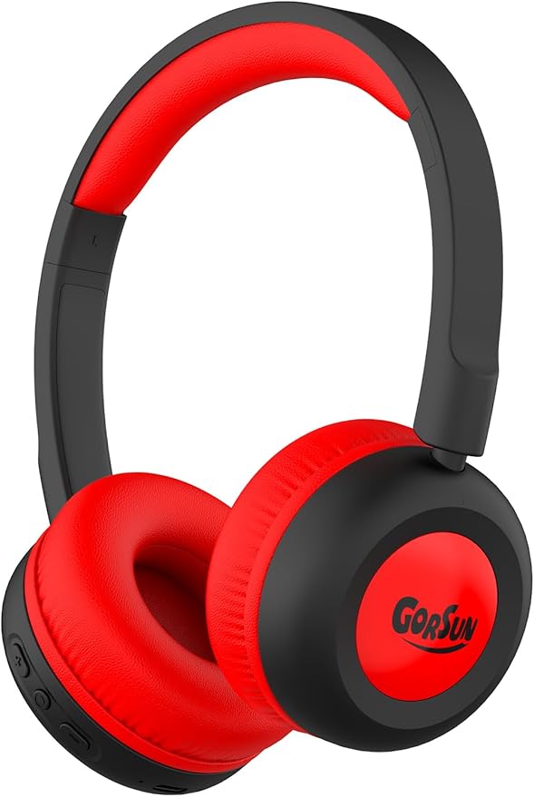 Kids Bluetooth Headphones,Toddler Headphones with Microphone,85dB Volume Limited,Bluetooth 5.3 Twistable Lightweight Kids Wireless Earphones for Boy Girl Tablet Travel School