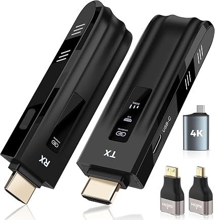 Beyn Wireless HDMI Transmitter and Receiver,2026 Upgraded 3th‑Gen