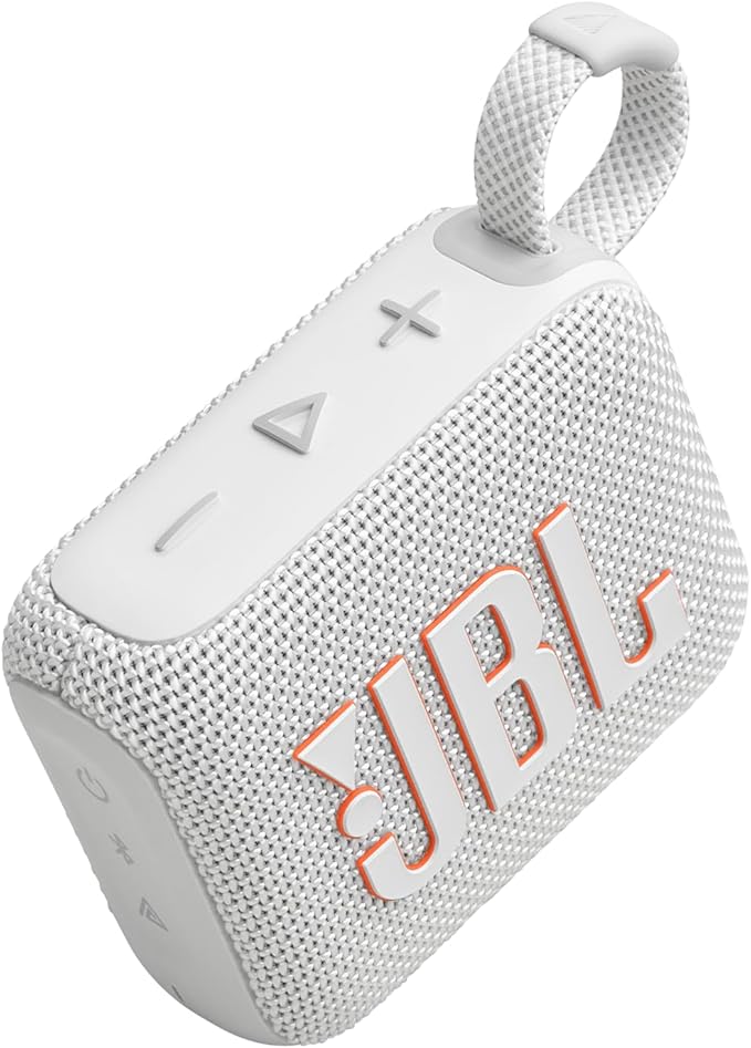 JBL JBLGO4WHTAM-Z Go 4 Portable Bluetooth Speaker, White - Certified Refurbished