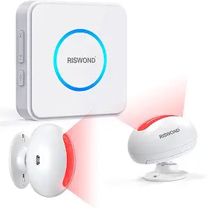 Motion Sensor Door Chime, Wireless Motion Alarm Indoor for Business Entry