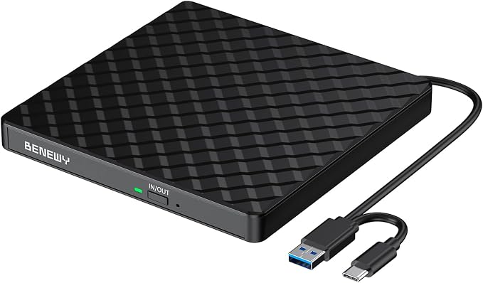 External CD/DVD Drive for Laptop PC Mac, CD Burner DVD Player for Laptop - Image 8