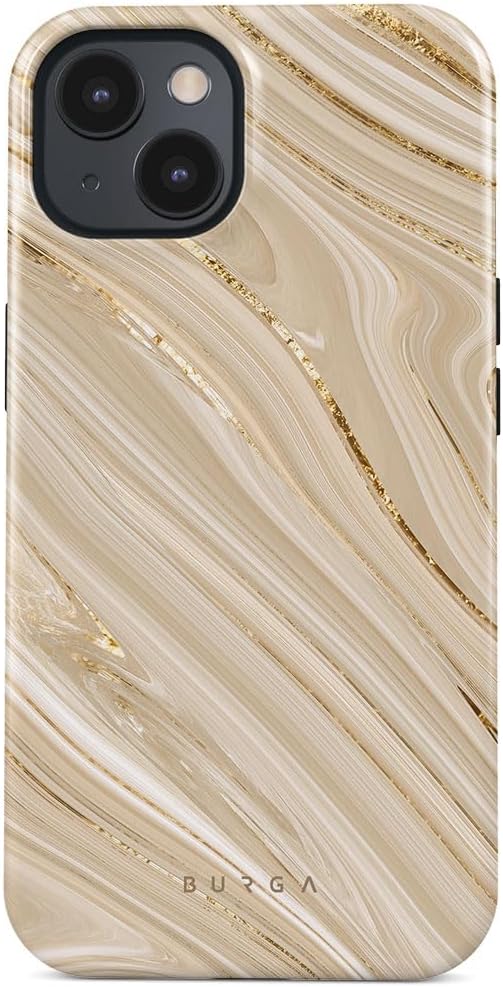 BURGA Phone Case for iPhone 15 - Cute, Trendy, Aesthetic, Pattern Phone Cover, Hard Shell Protection - fits Apple iPhone 15 Case for Women and Men
