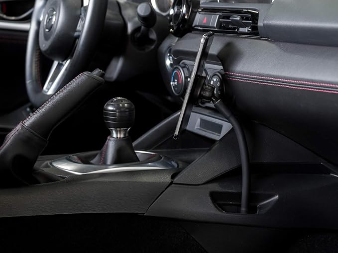 CravenSpeed Gemini Phone Mount Compatible with Mazda ND MX-5 Miata 2016-2025 | Hands Free Phone Mount | Cupholder Mount | Magnetic Attachment