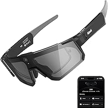 AI Smart Glasses with Camera, ChatGPT & AI Object Recognition, 1200P Video with 6-Axis EIS, Polarized UV400 Sunglasses, Real-Time Translation, IP64 Waterproof for Cycling, Hiking & Vlogging - Image 1