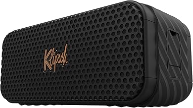 Klipsch Nashville Portable Bluetooth Speaker with a 2.25" full range drivers for 360 degree audio, IP67 dust and waterproof rating, 24 hours of playtime for a premium live concert experience - Image 1