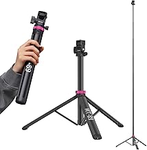 ULANZI MT-89 Extendable Tripod Aluminum, 82" Portable Adjustable Light Stand with 1/4" Screw Quick Release, Camera Phone Tripod for Camera Video Light Smartphone, Lightweight for Travel,Up Load 2.2LBS - Image 1
